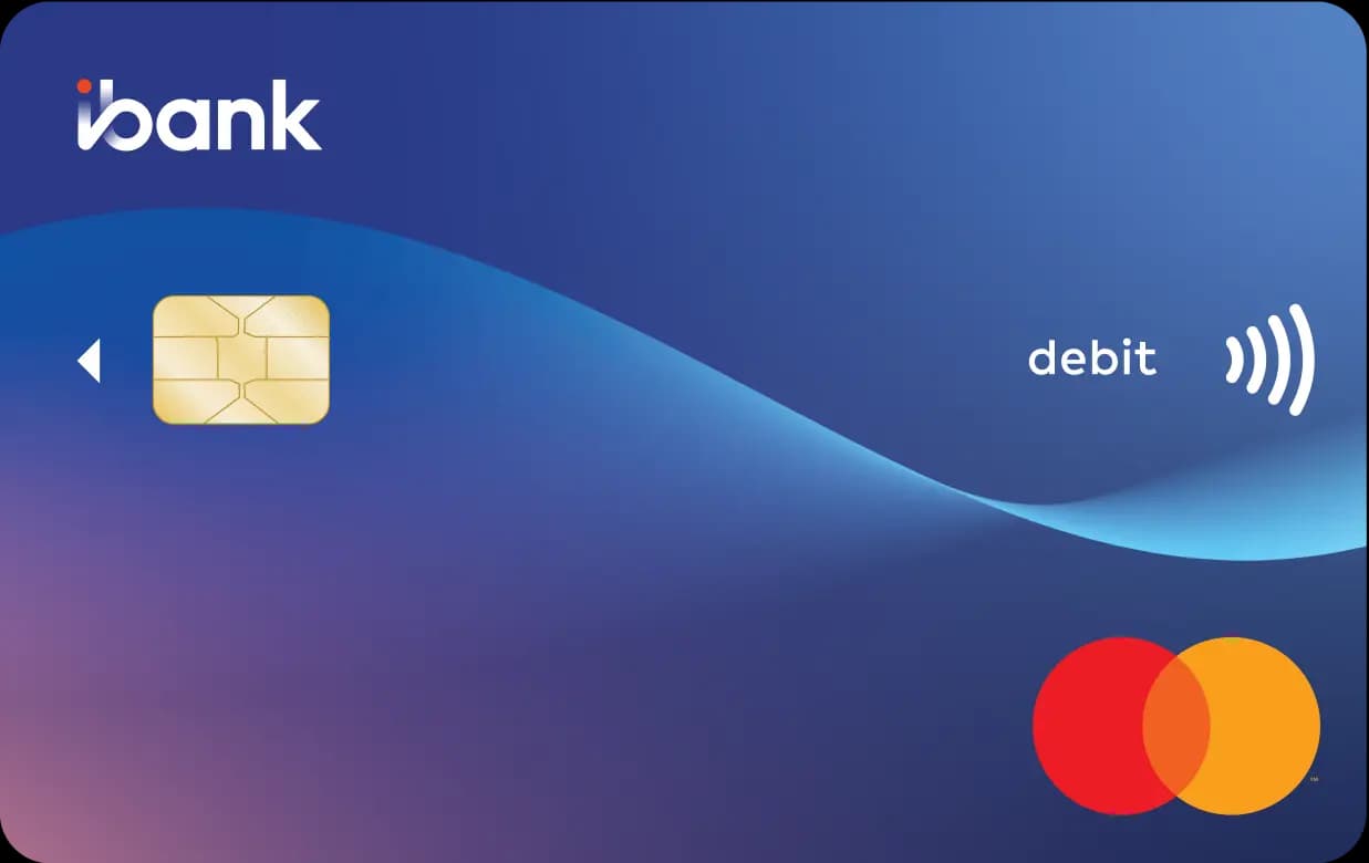 iBank Mastercard Debit Card card image