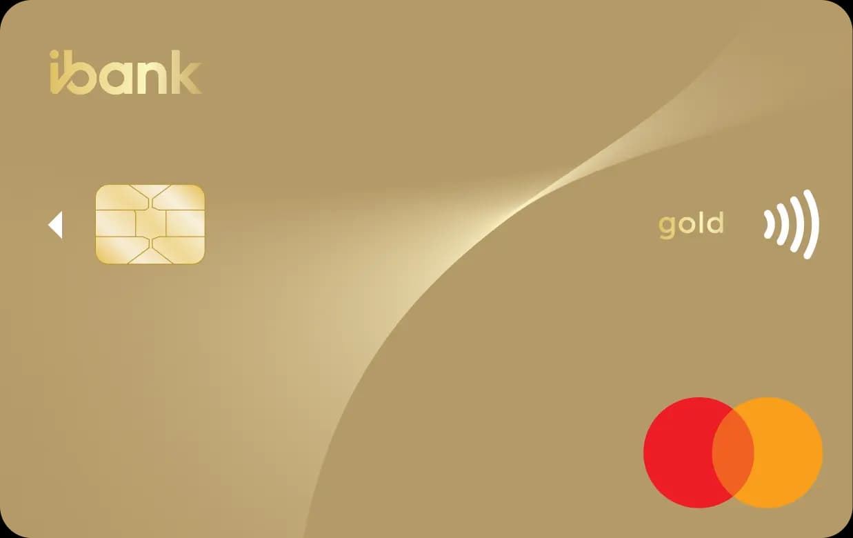 iBank Gold Mastercard Credit Card card image