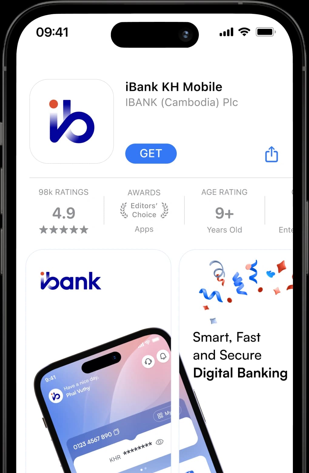 Download iBank KH Mobile App
