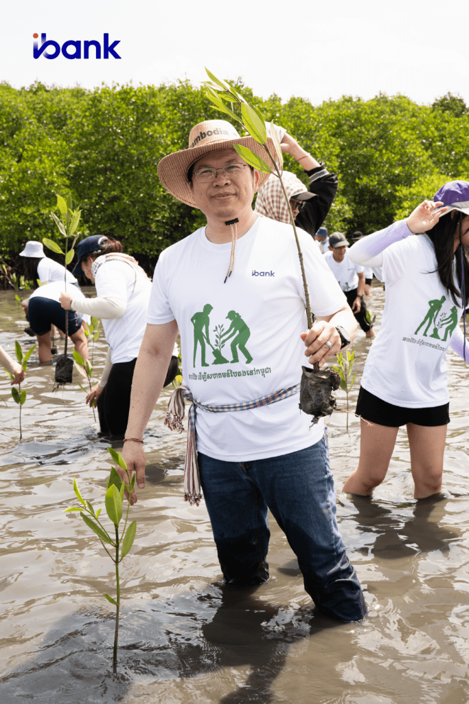 IBANK (CAMBODIA) PLC. organizes the “IBANK Green Day” event at Trapaing Sangke Fishing Community, Kampot Province, with the aim of supporting the livelihood of the people and protecting the environment.