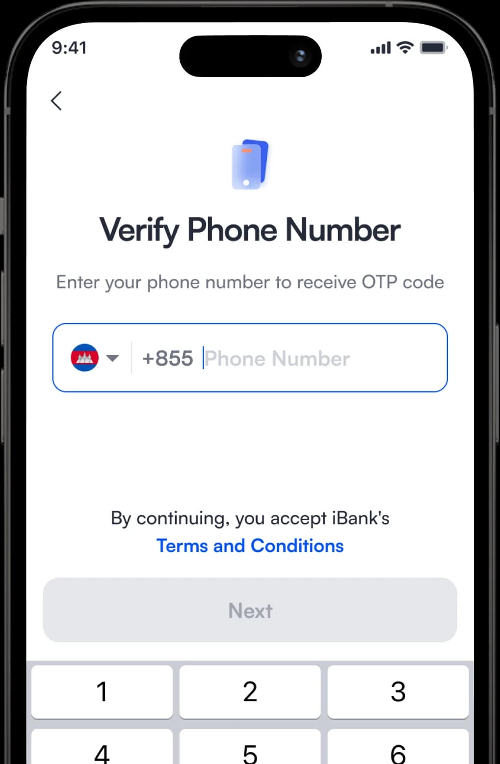 Sign Up And Verify Your Mobile Number