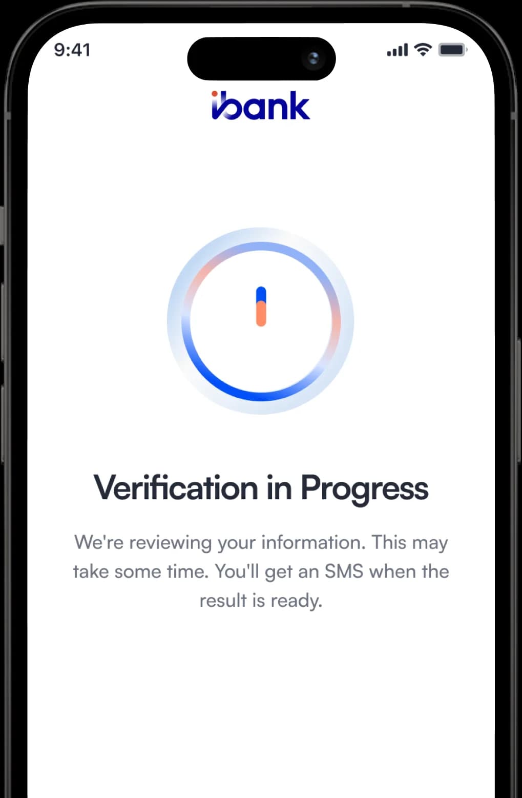 Wait for the Verification