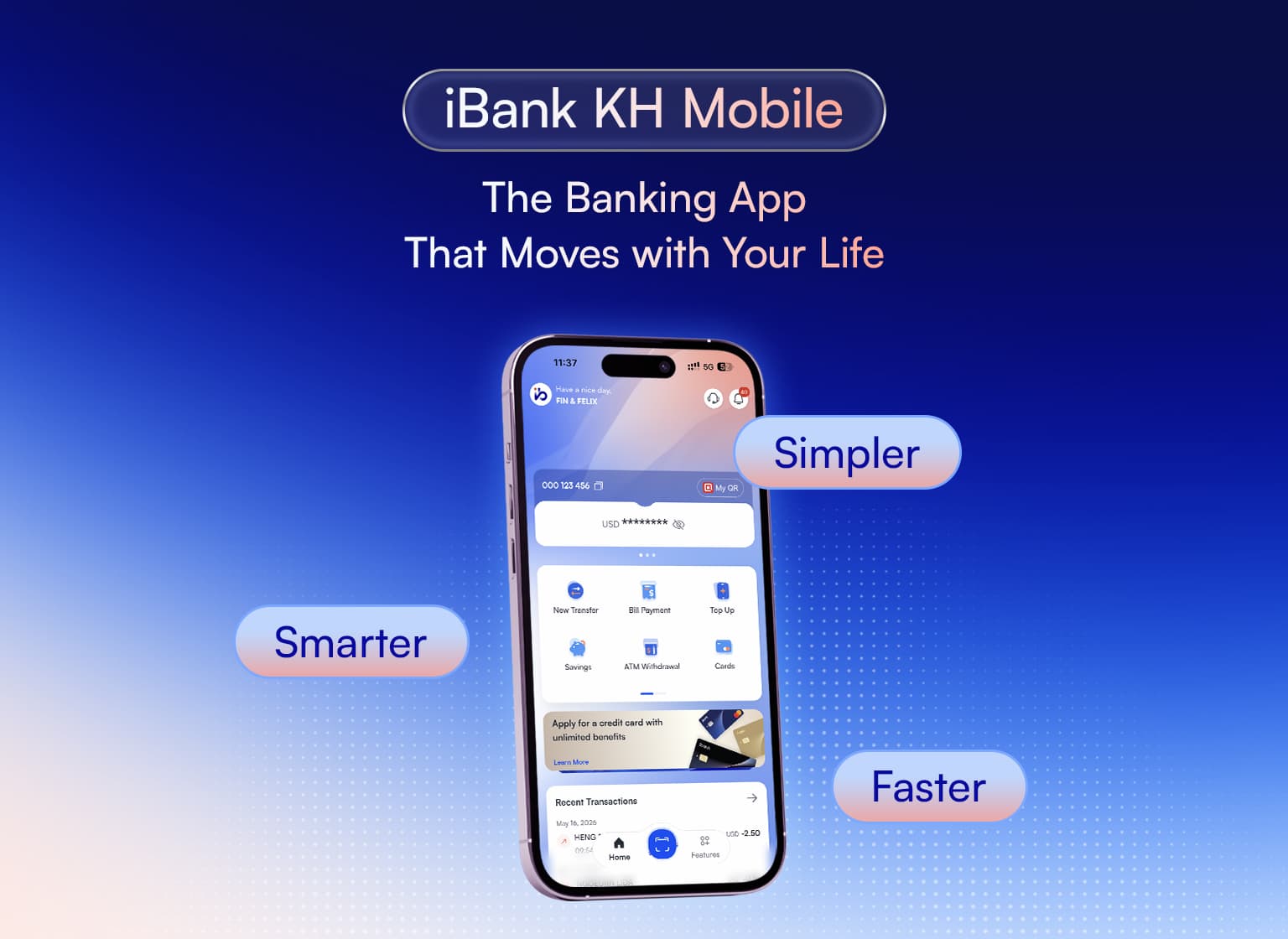 iBank KH Mobile: The Banking App That Moves with Your Life